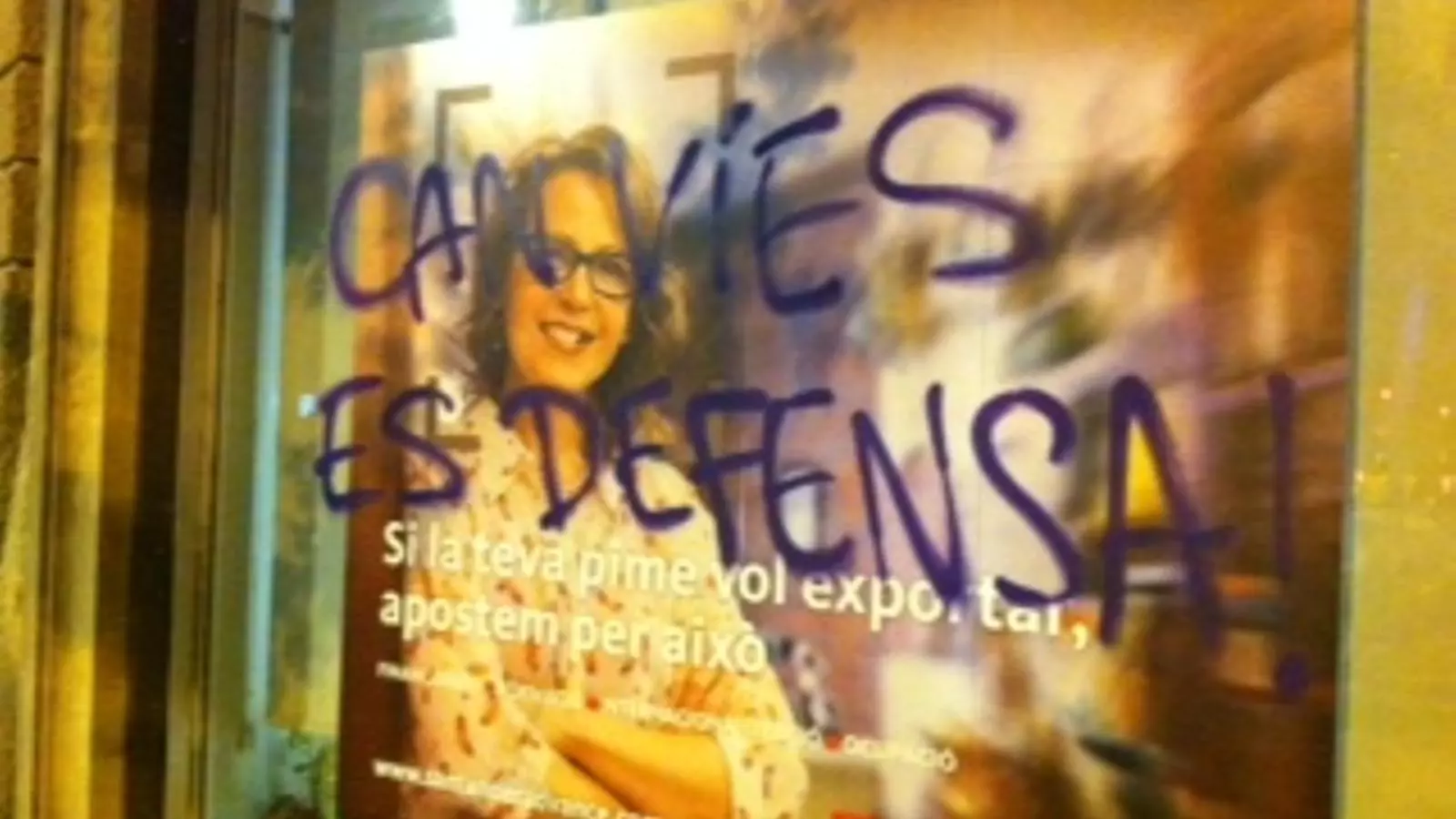 Pintades al barri de Gràcia. / L. BONILLA