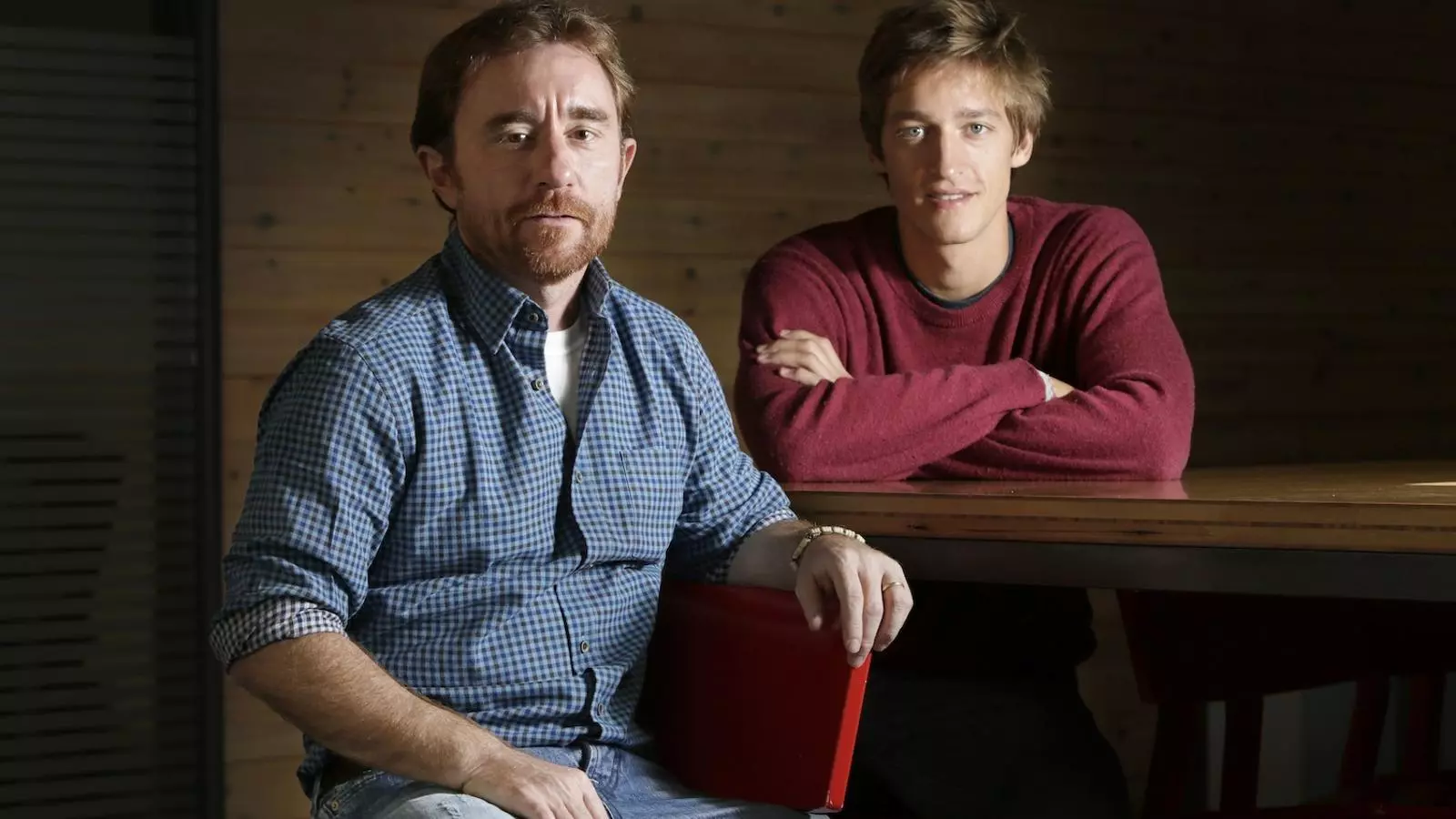 Sasha Michoud i Oscar Pierre són creadors de Glovo, un servei de transport basat en l'economia col·laborativa / GLOVO