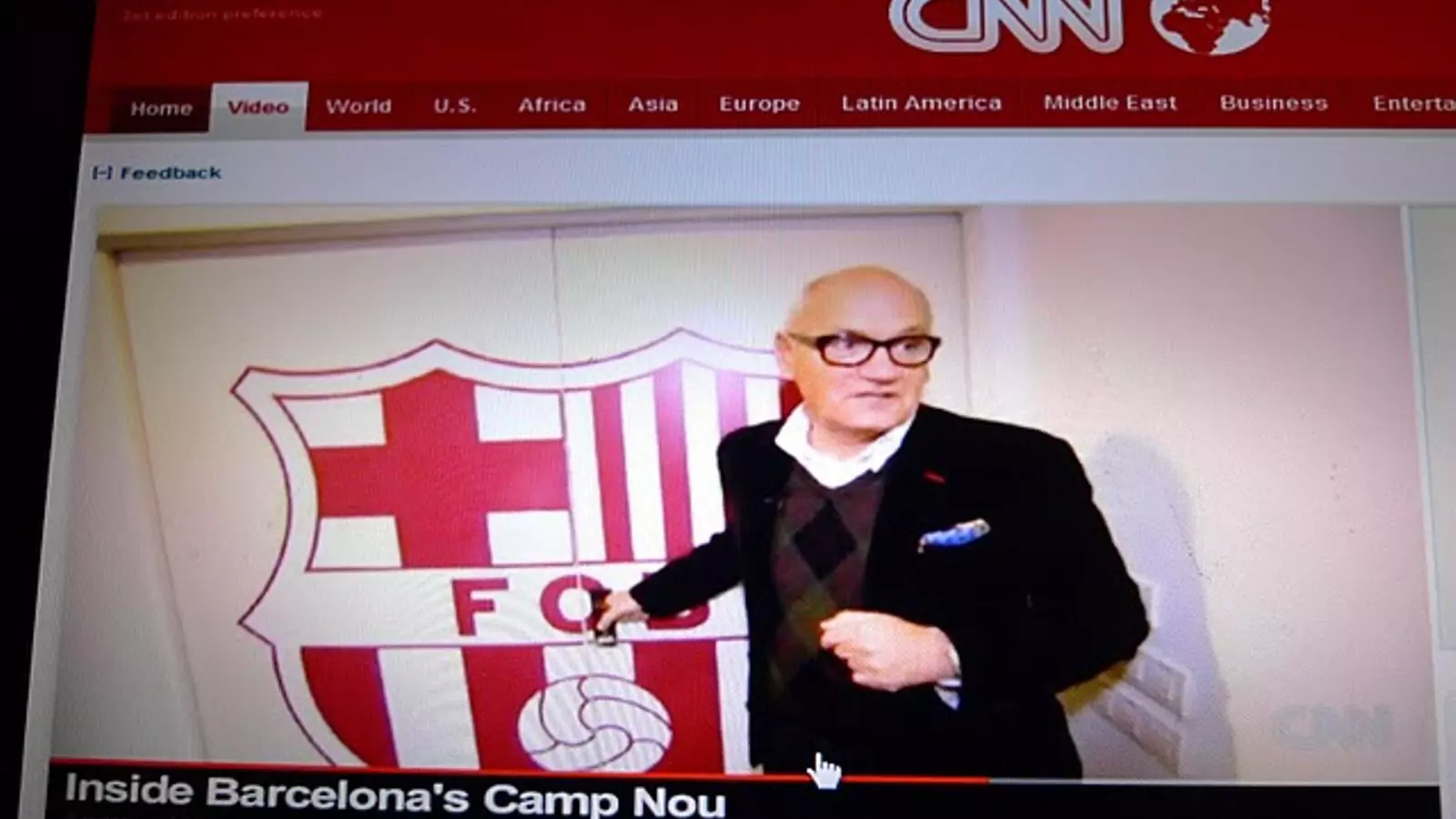 Un moment del reportatge.