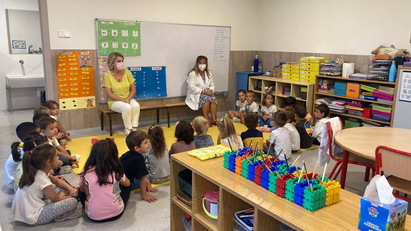 Primer dia a l'escola