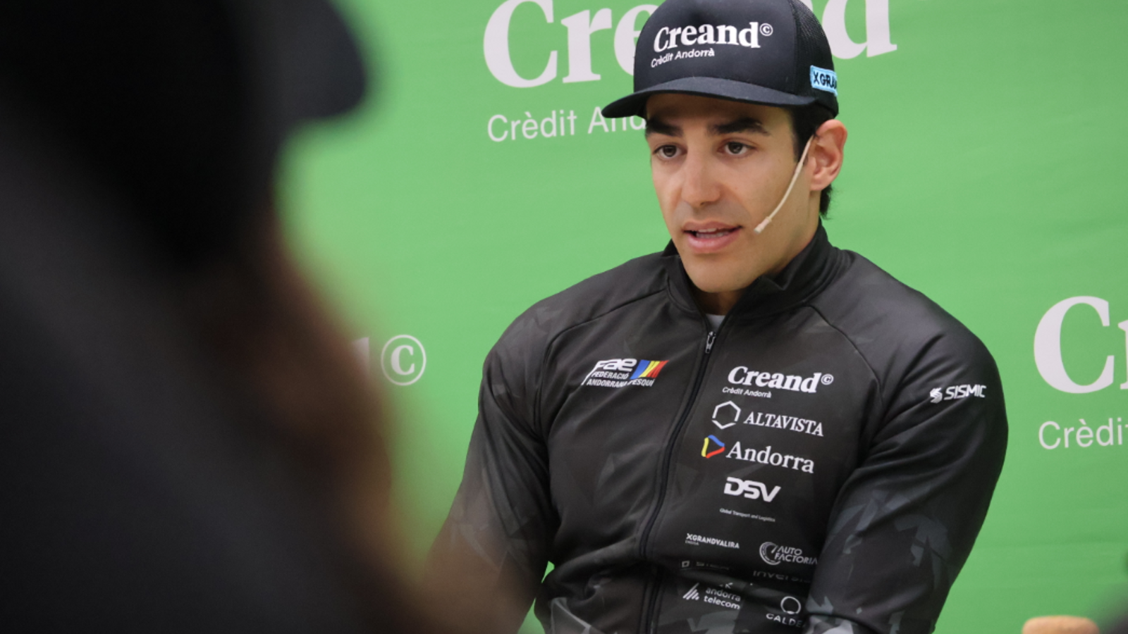 L'esquiador Joan Verdú.