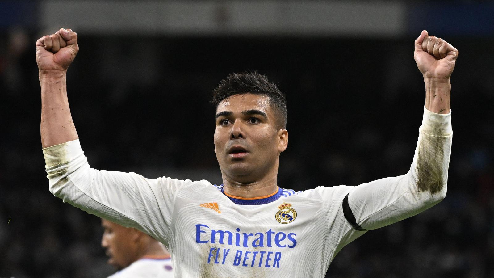 Casemiro, author of the first goal of Madrid against Getafe.