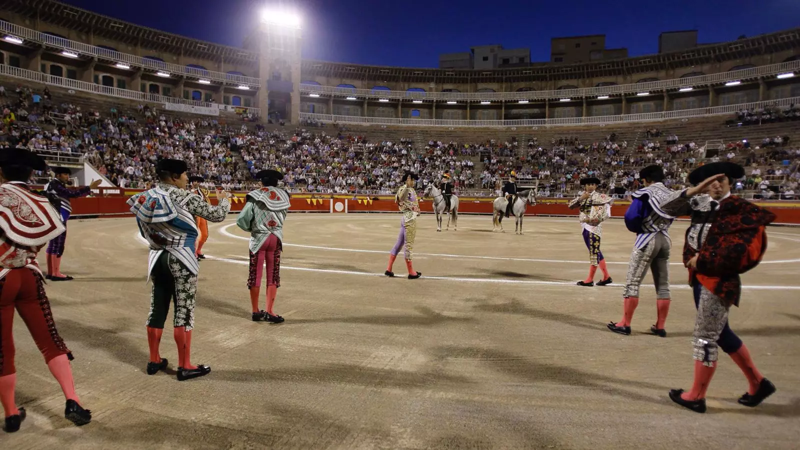 Imatge de la darrera cursa de bous a Palma el 2017.