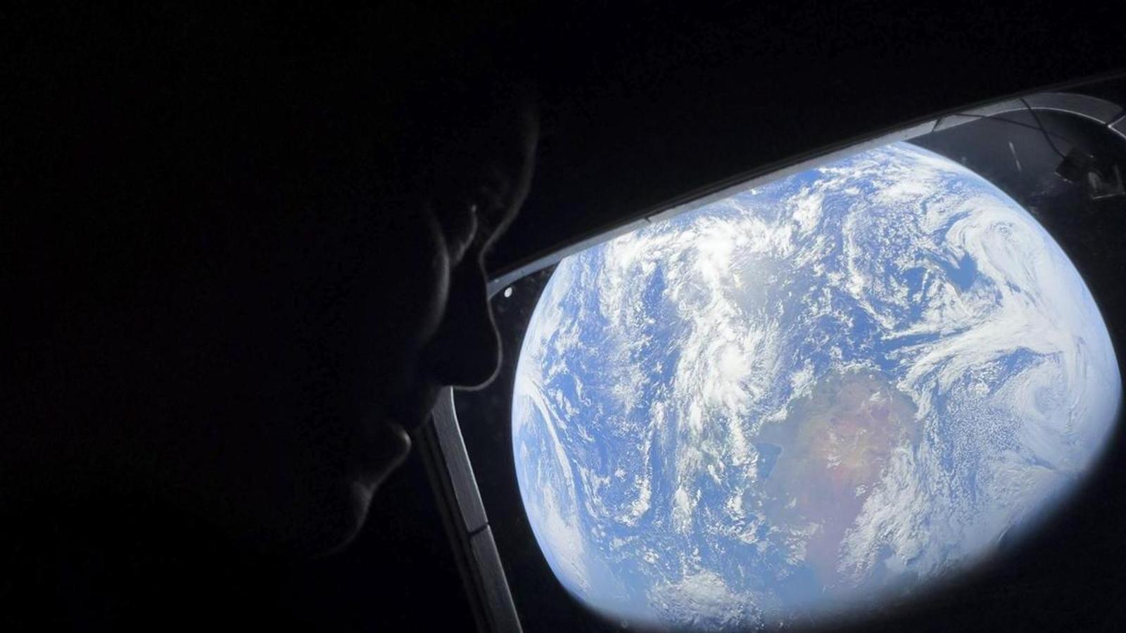 La Tierra, vista por la misión Artemis II.