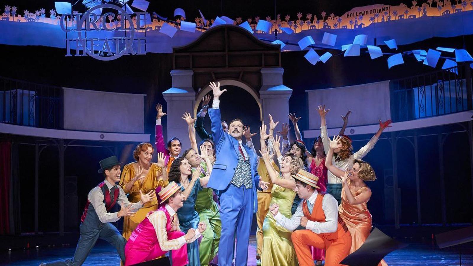A scene from the musical 'Alma' at the National Theatre.