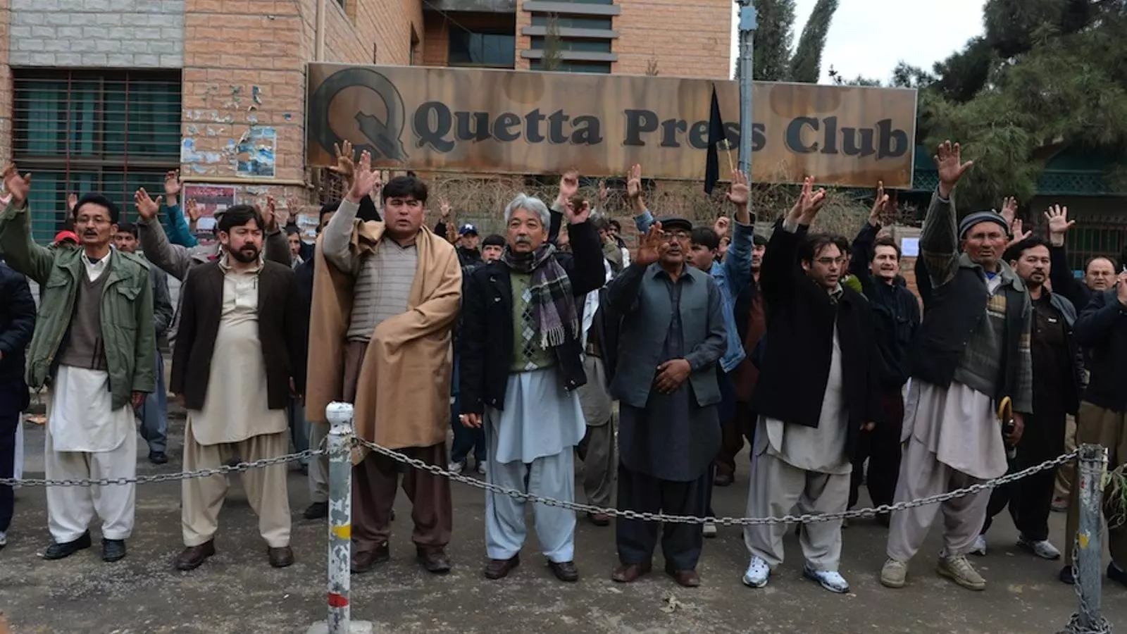 Xiïtes protestes a Quetta, al Pakistan. AFP