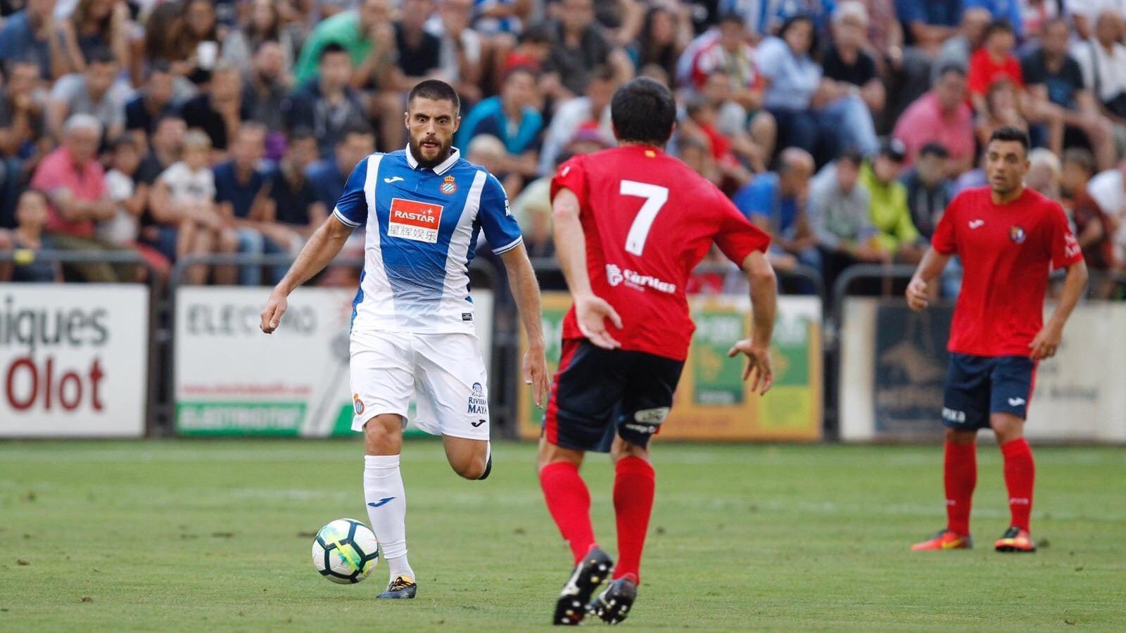 L’Espanyol va jugar contra l’Olot l’estiu passat