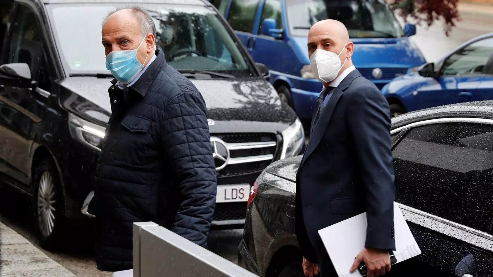 Javier Tebas, president de LaLiga, va anunciar els horaris de les següents dues jornades.