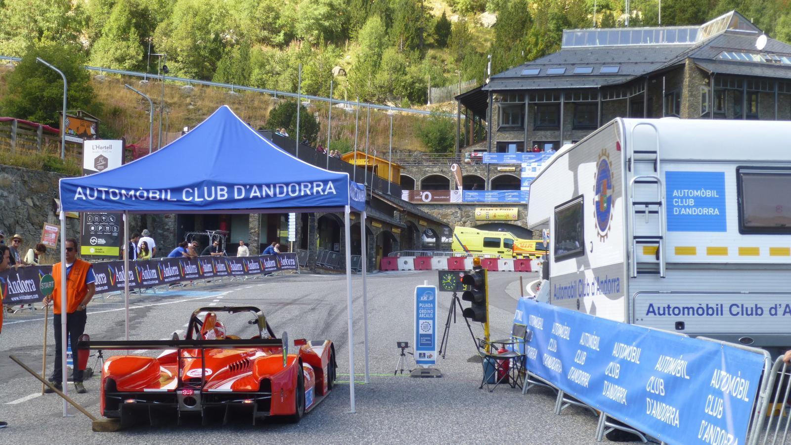 Gran ambient durant la primera jornada a la Pujada Ordino Arcalís
