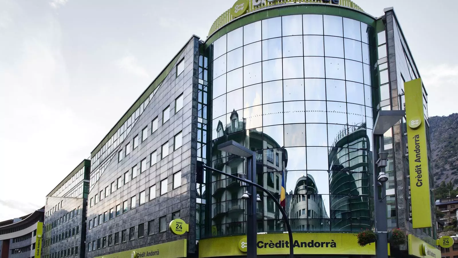 La seu social de Crèdit Andorrà.