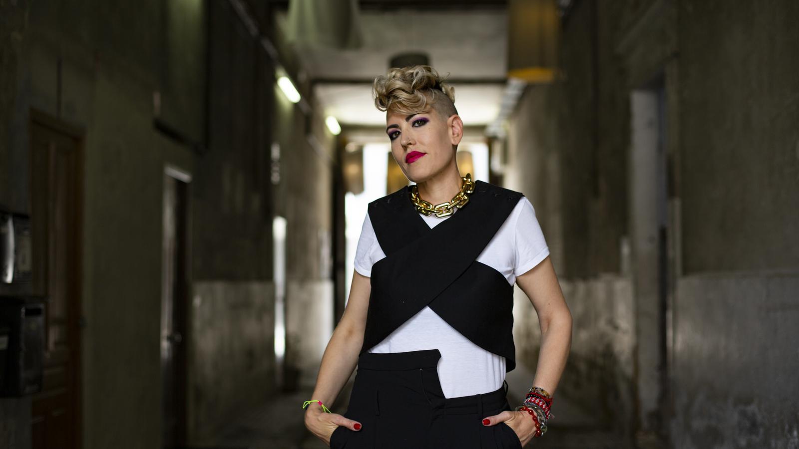 Marta Pontnou retratada a Barcelona