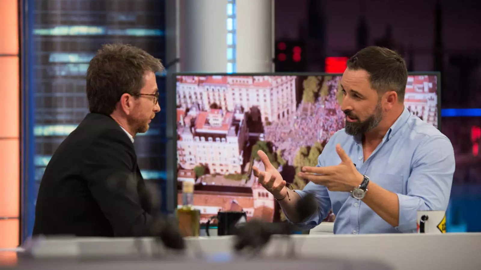 Pablo Motos entrevista Santiago Abascal a 'El hormiguero'