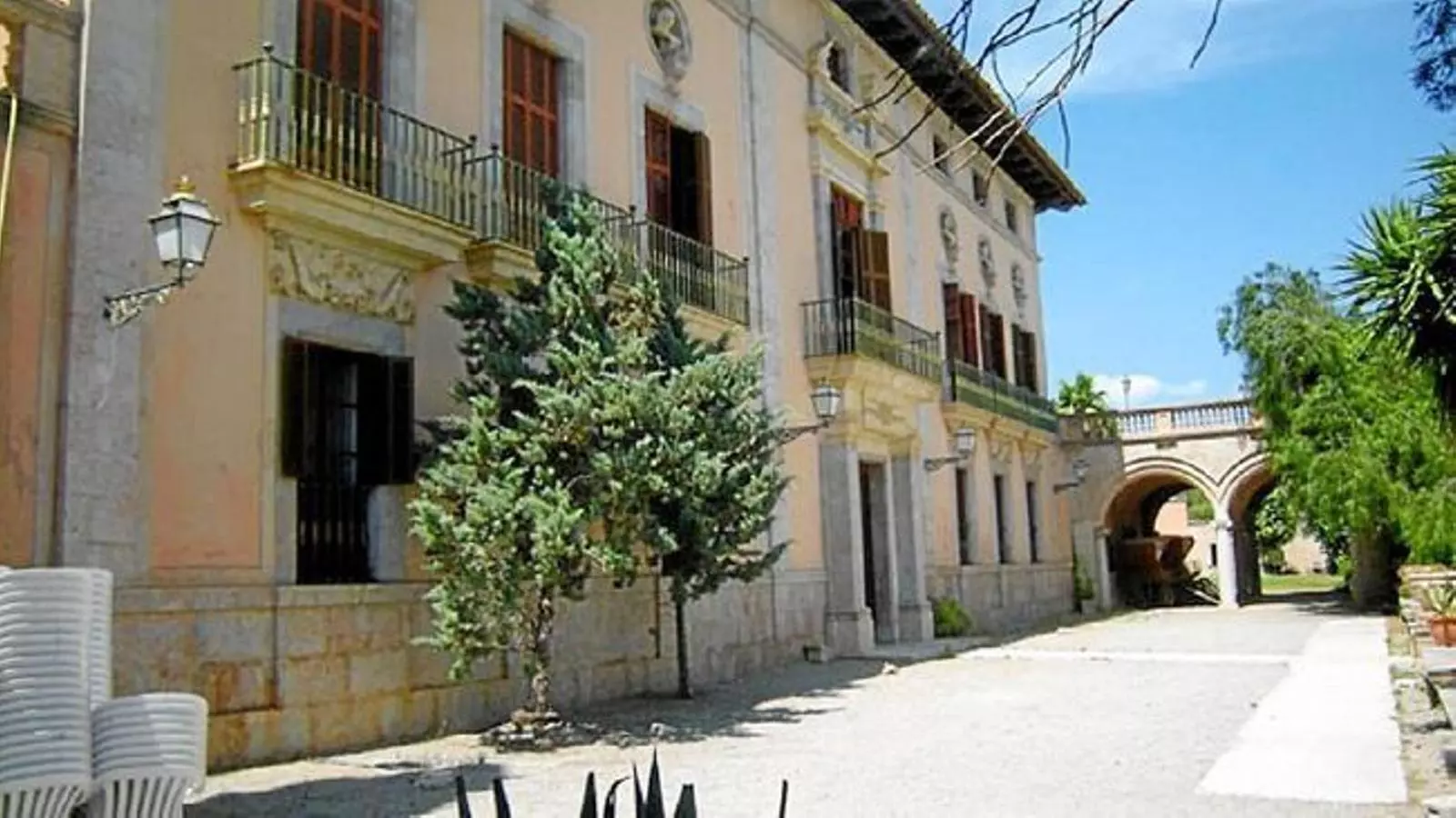 El palau d'Aiamans, de Lloseta. / ARA BALEARS