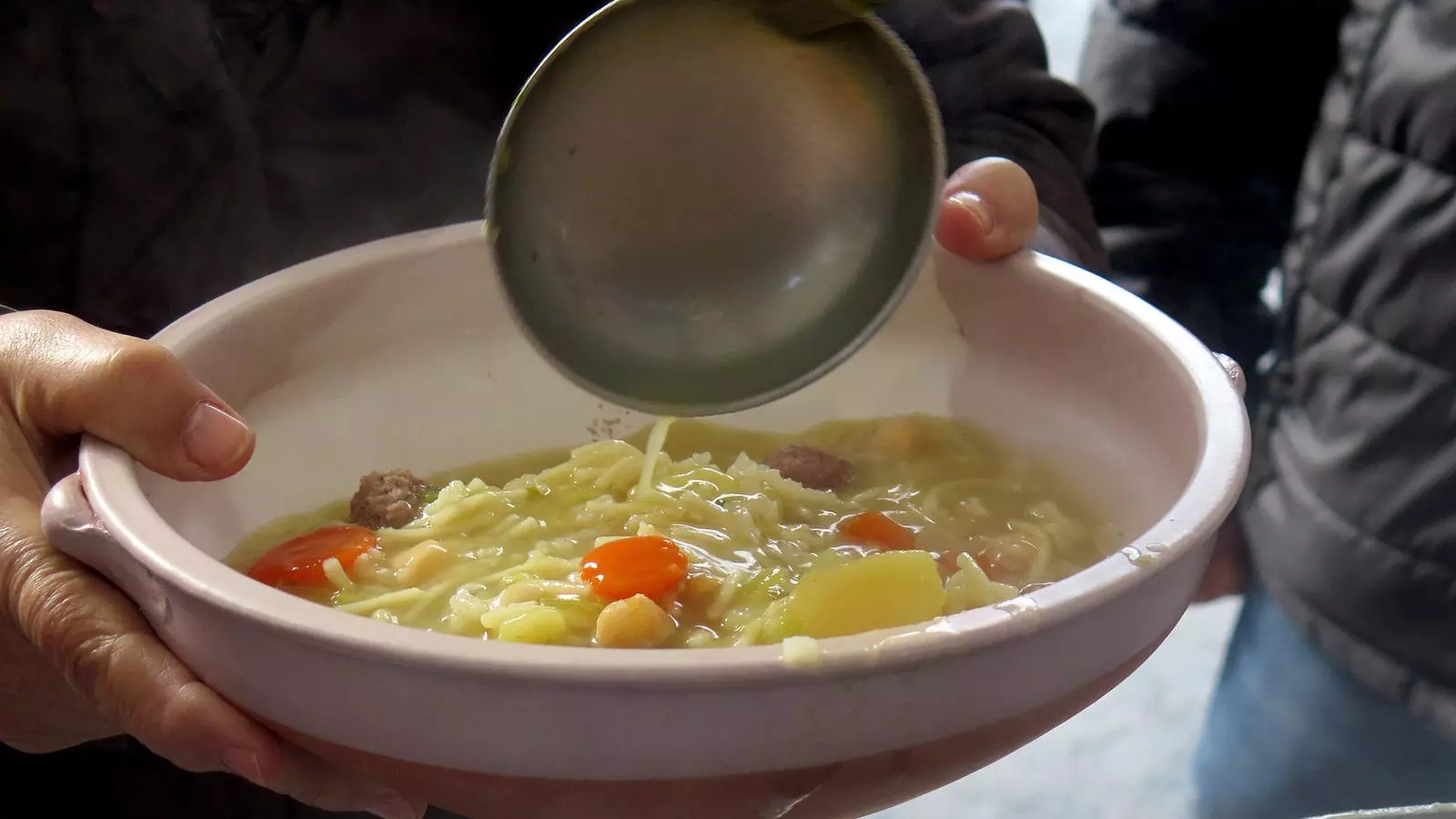 Un plat d'escudella. / COMÚ D'ENCAMP
