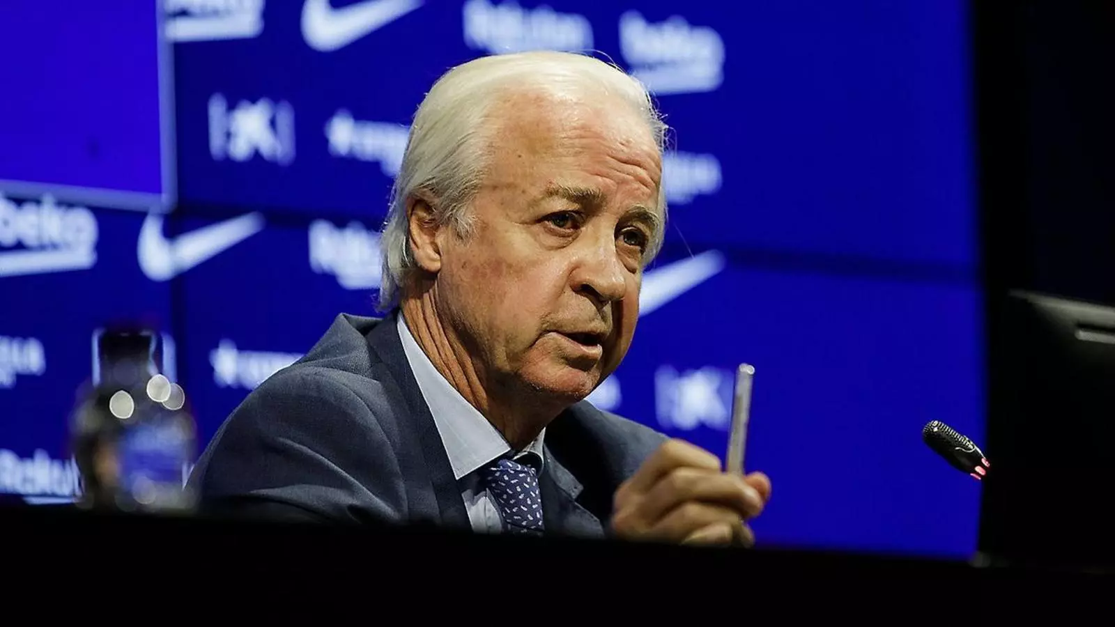 Carles Tusquets, presidente de la junta gestora del Barça