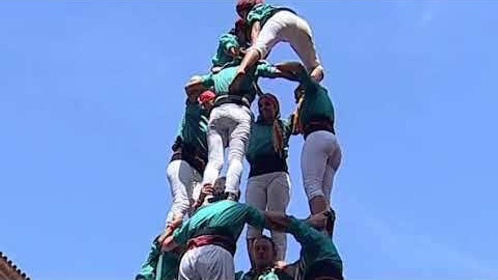 Els Castellers de Sant Pere i Sant Pau afirmen que "la feina està feta, només la hem de repetir"