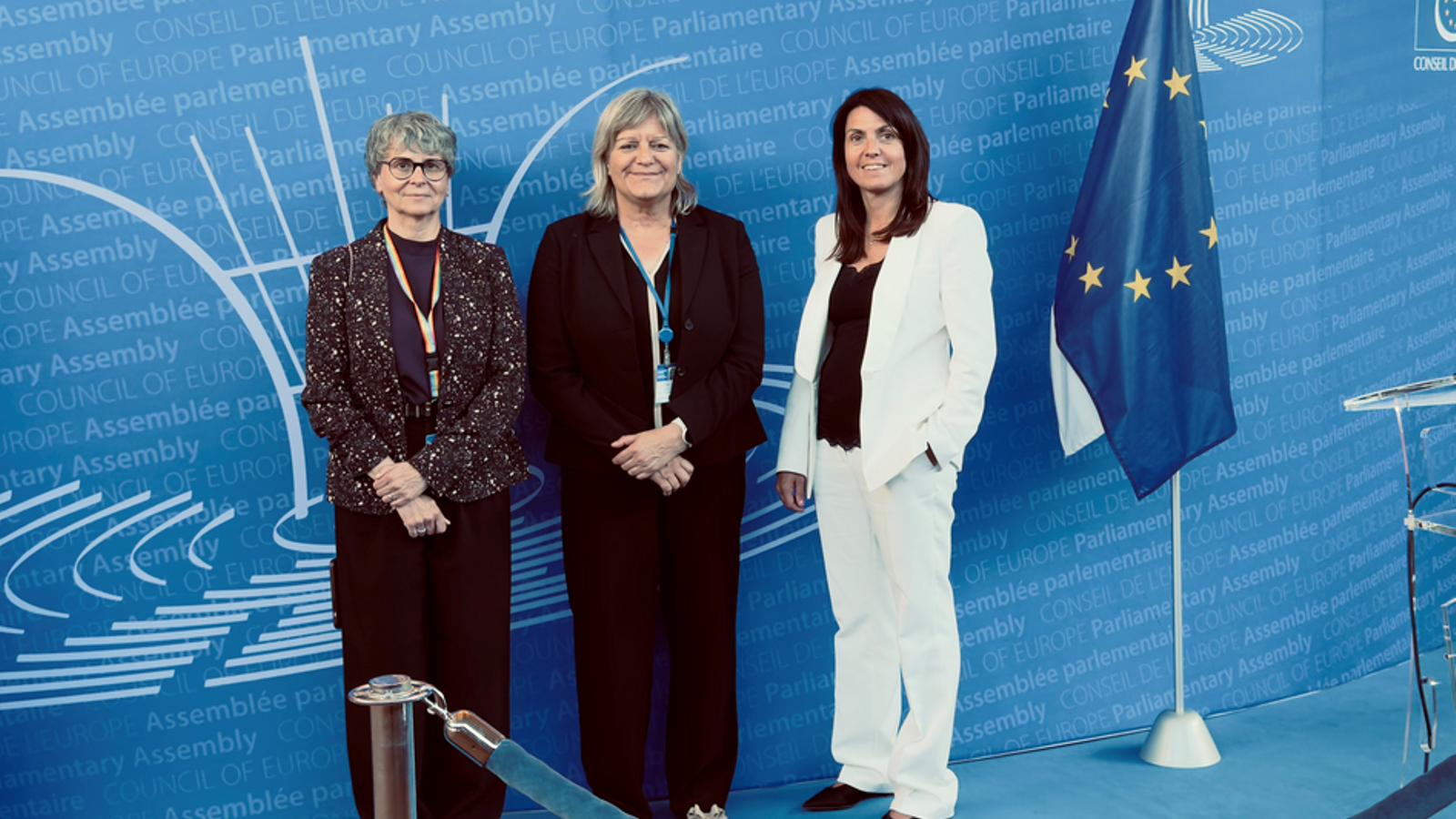 La delegació del Consell General a la sessió de primavera de l'APCE.