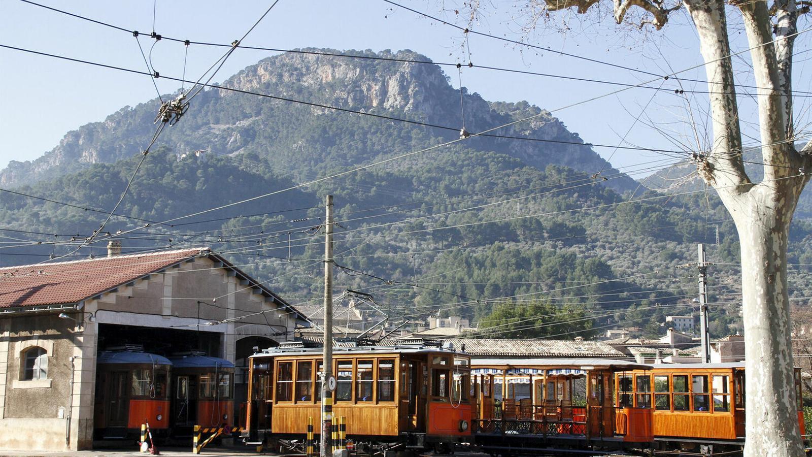 Imatge d'arxiu del tren de Sóller