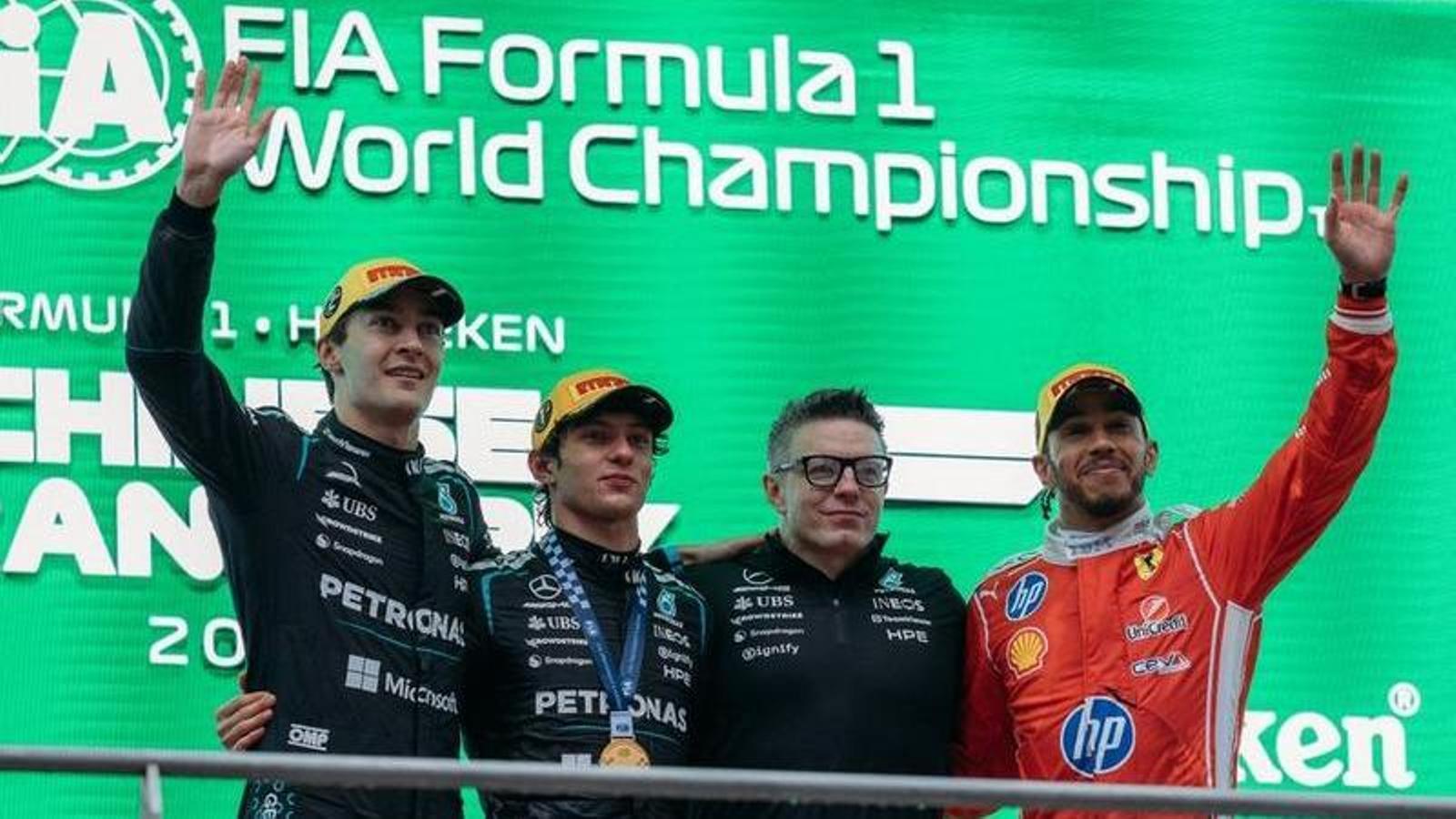 Kimi Antonelli, first Italian to win a Formula 1 Grand Prix in 20 years