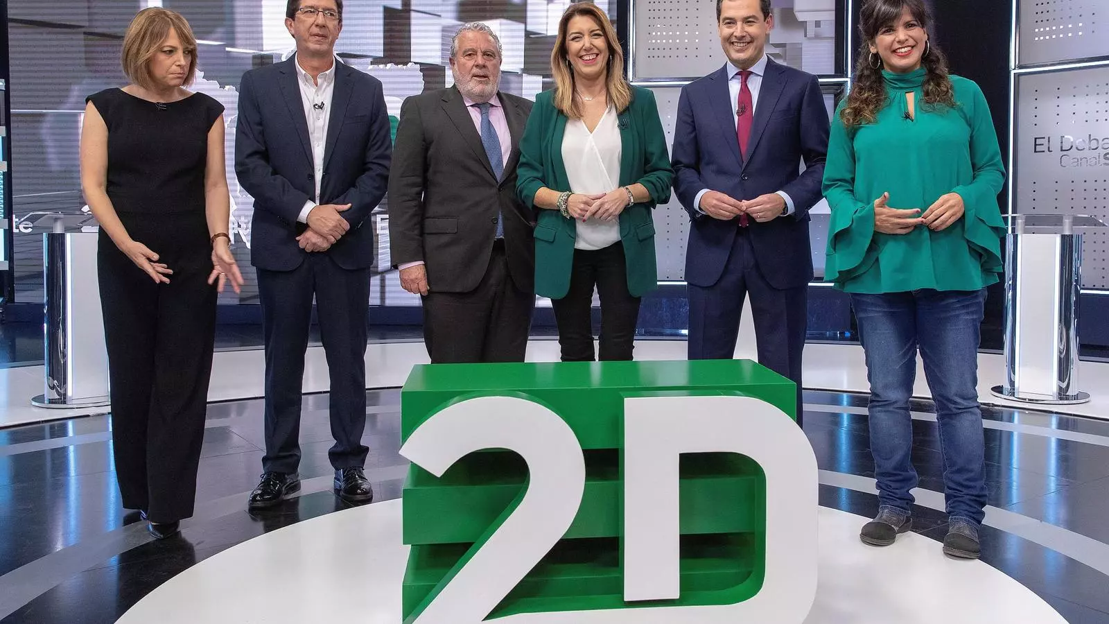 El candidat de Cs a les andaluses, a Susana Díaz: "Com es pot negociar els pressupostos amb qui diu que tenim un gen menys que els catalans?"