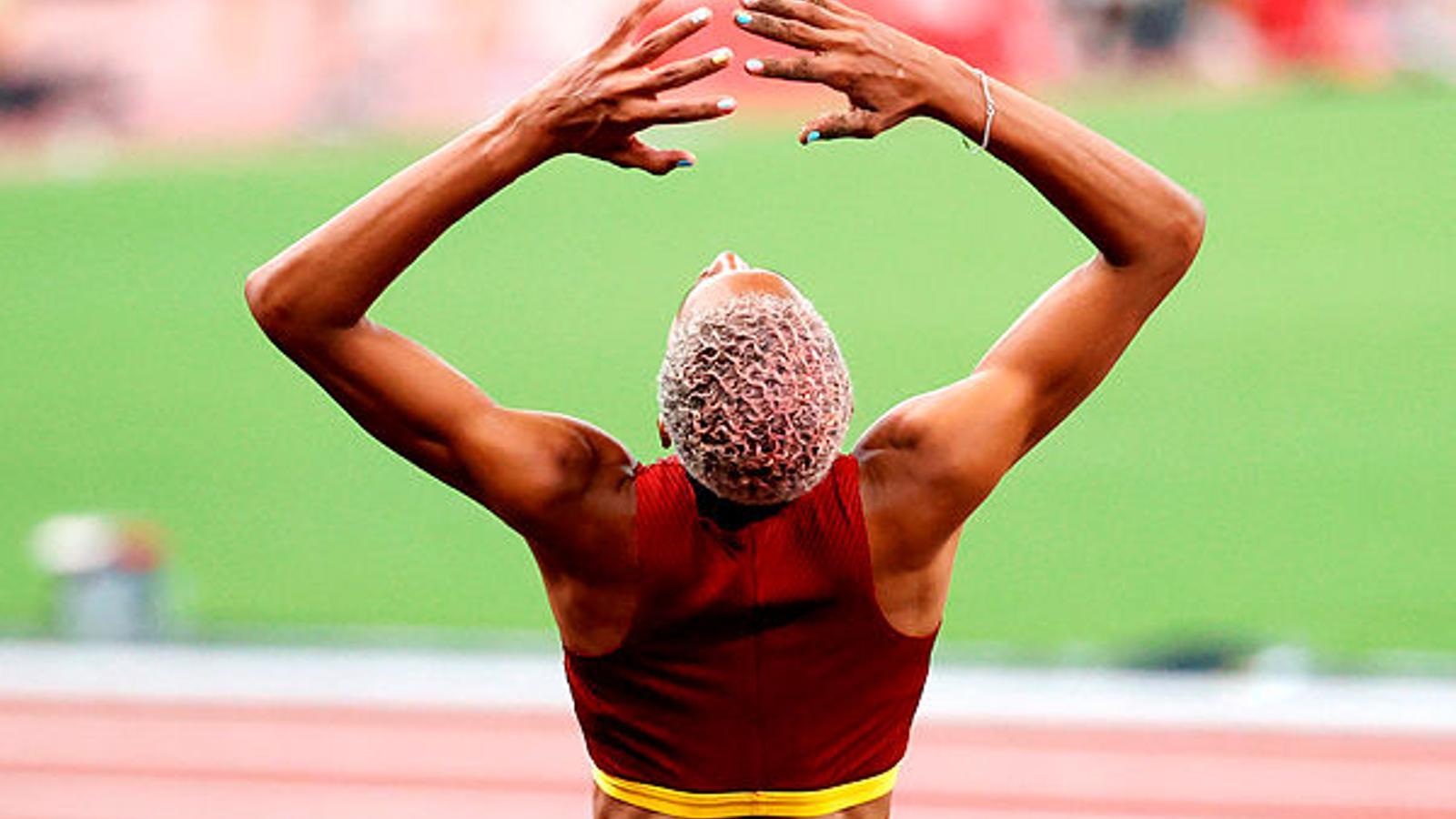 L'atleta veneçolana Yulimar Rojas.