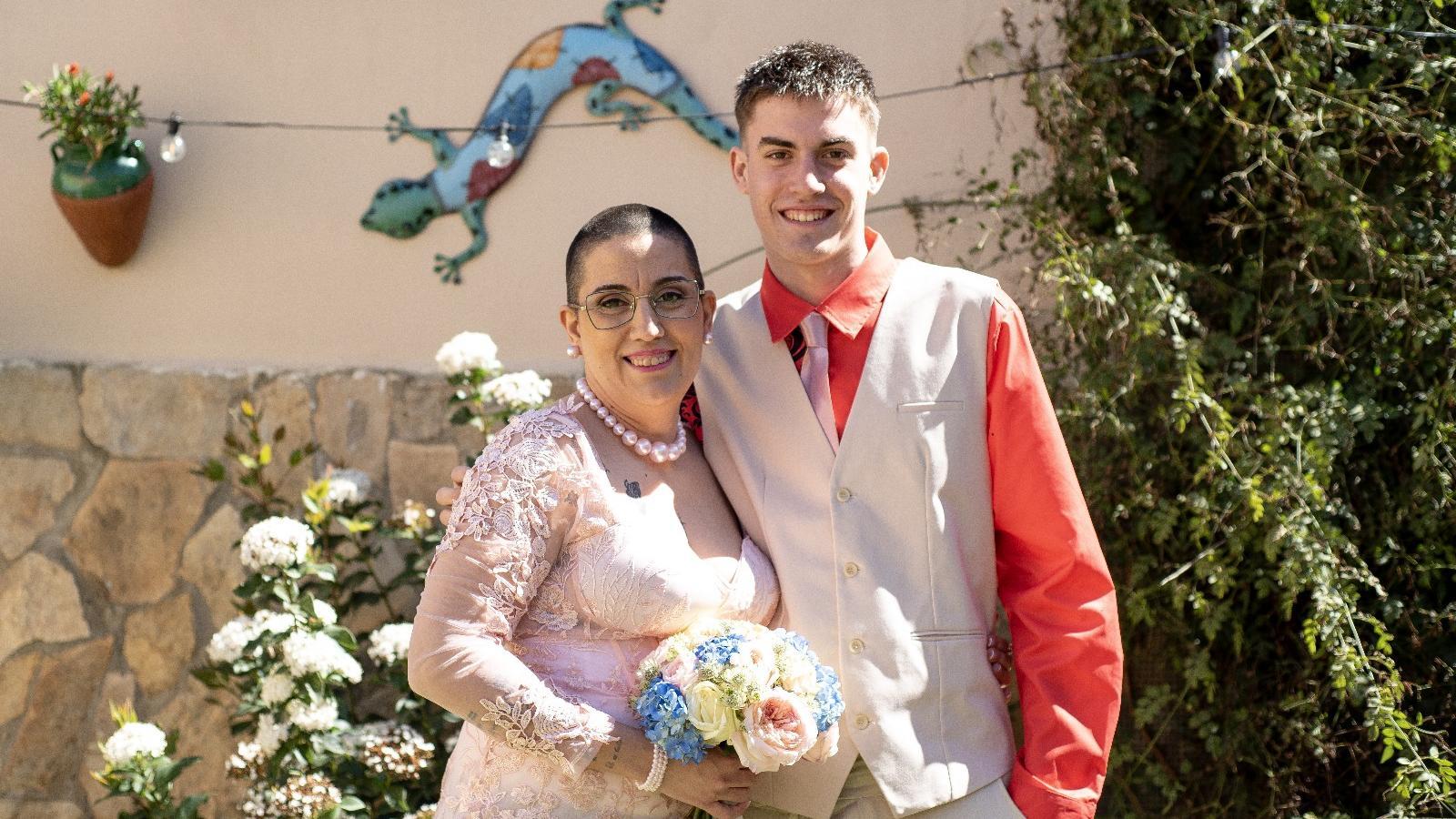 Silvia Guerrero and her son Juan