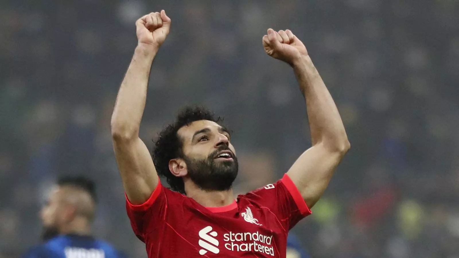 Salah, celebrant el gol contra l'Inter