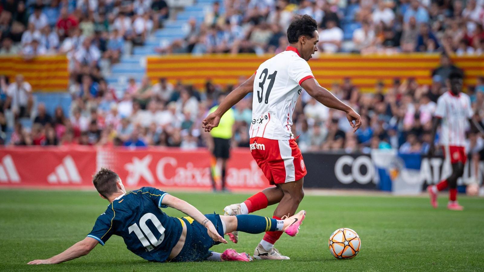 Image of the Espanyol-Girona match in the Catalunya Cup
