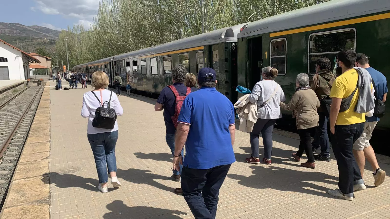 El Tren dels Llacs, aquest dissabte a la Pobla de Segur