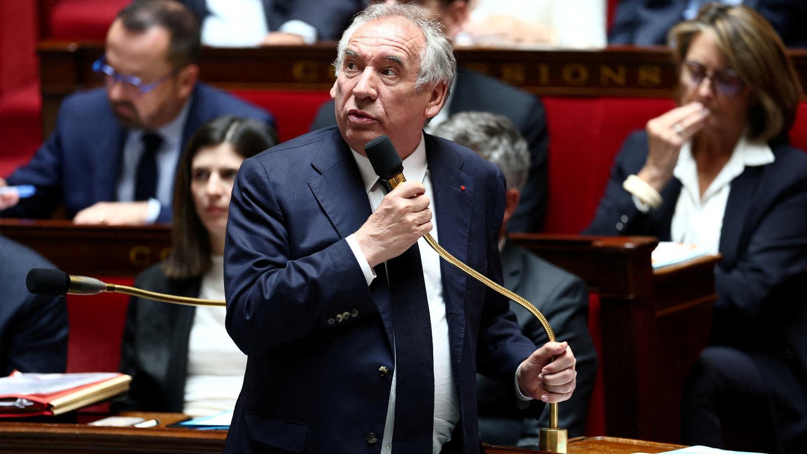 French Prime Minister François Bayrou at the National Assembly last June.