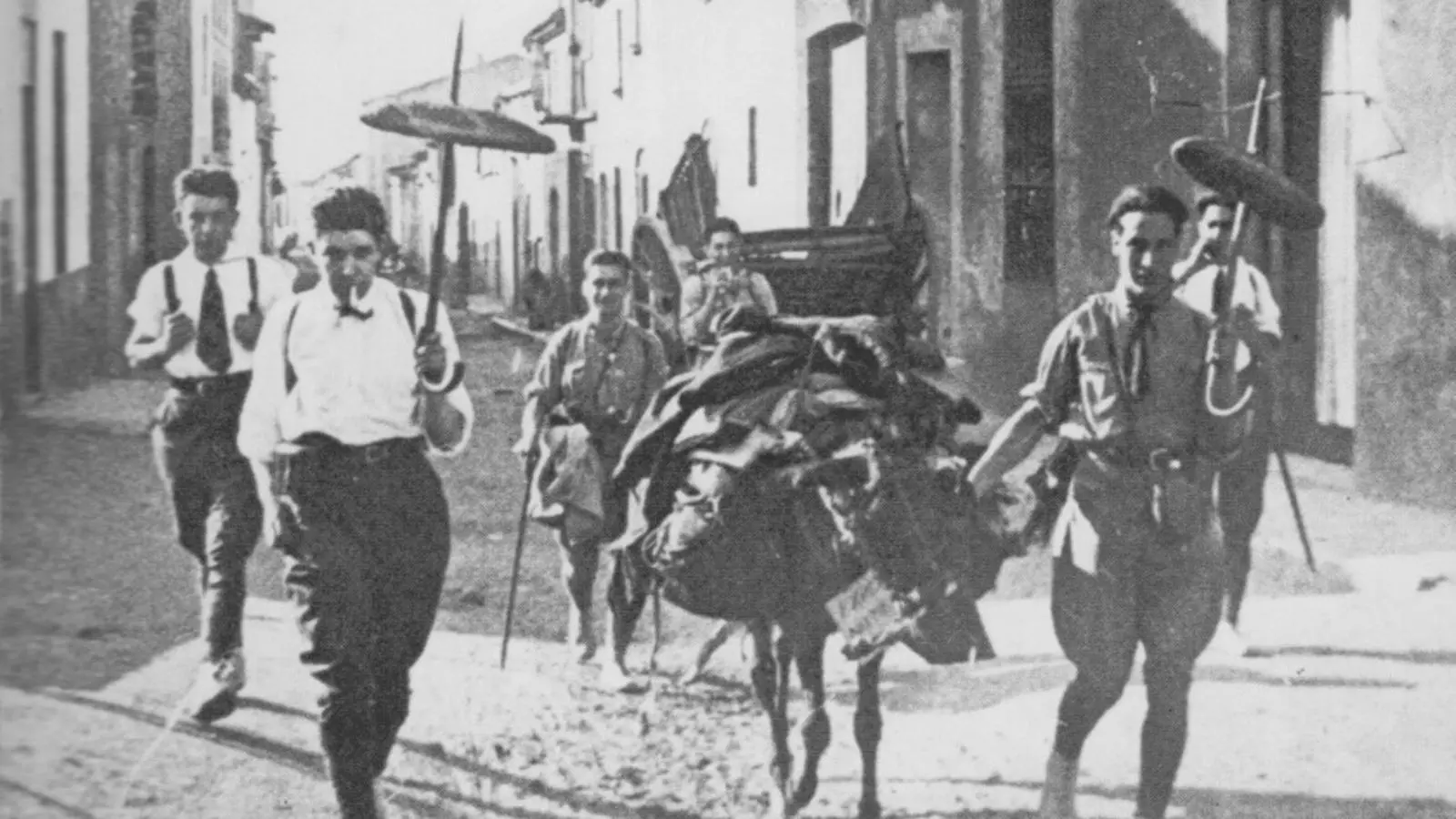 La Colla de Sabadell, durant l'excursió a la Font del Saüc el 1919