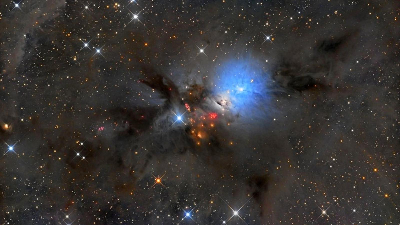 La fotografia feta amb el telescopi de Cala d'Hort