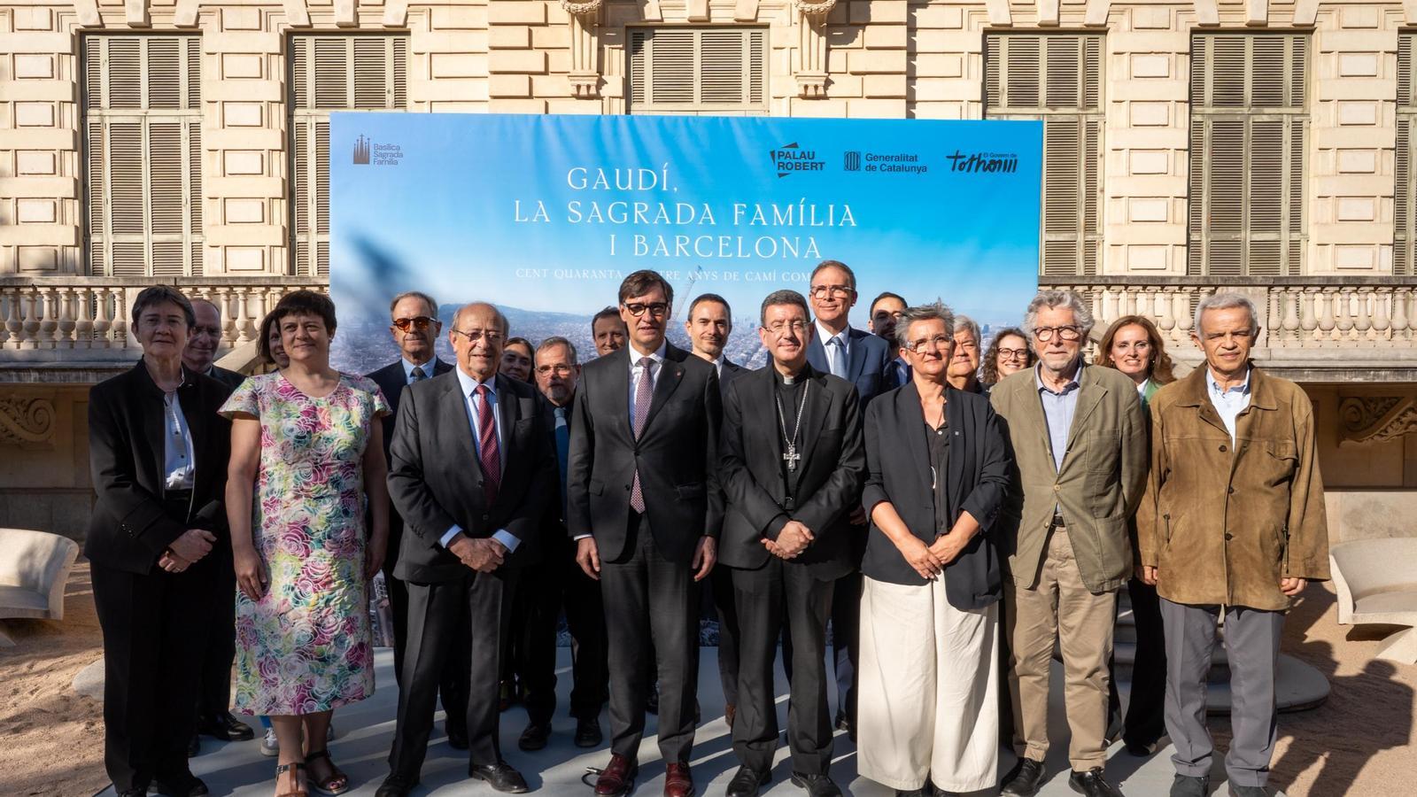 Presentation of the exhibition at Palau Robert.