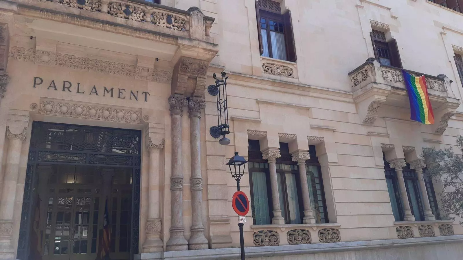 El Parlament balear, on ha tingut lloc el Ple del Consell Social de la Llengua.