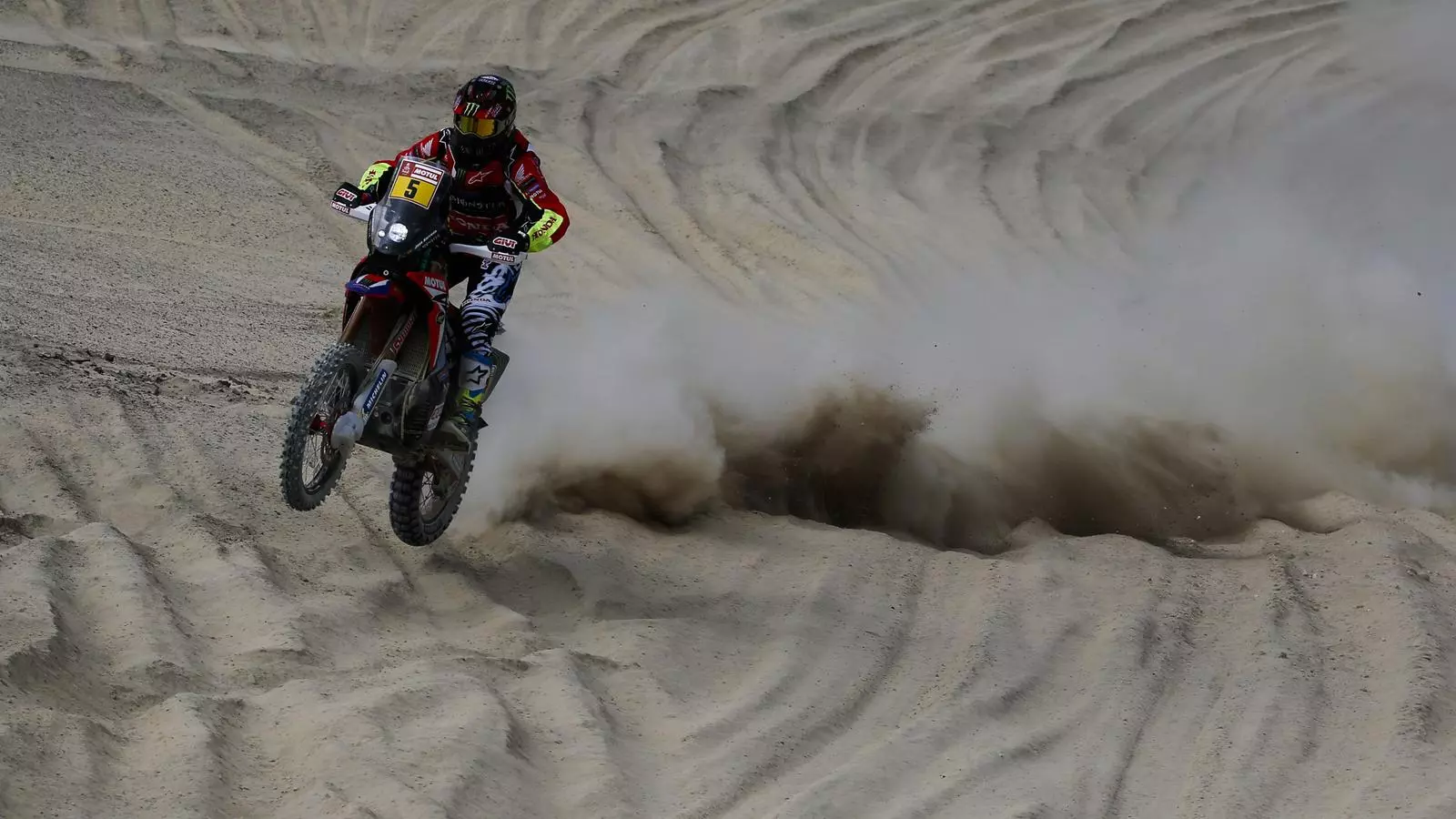 Joan Barreda durant la segona etapa del Dakar