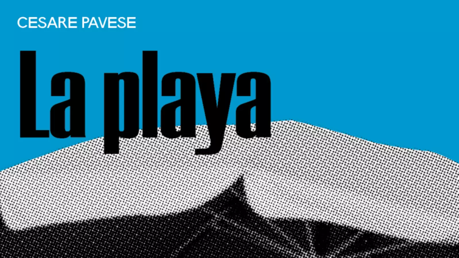 Coberta de 'La playa', de Cesare Pavese