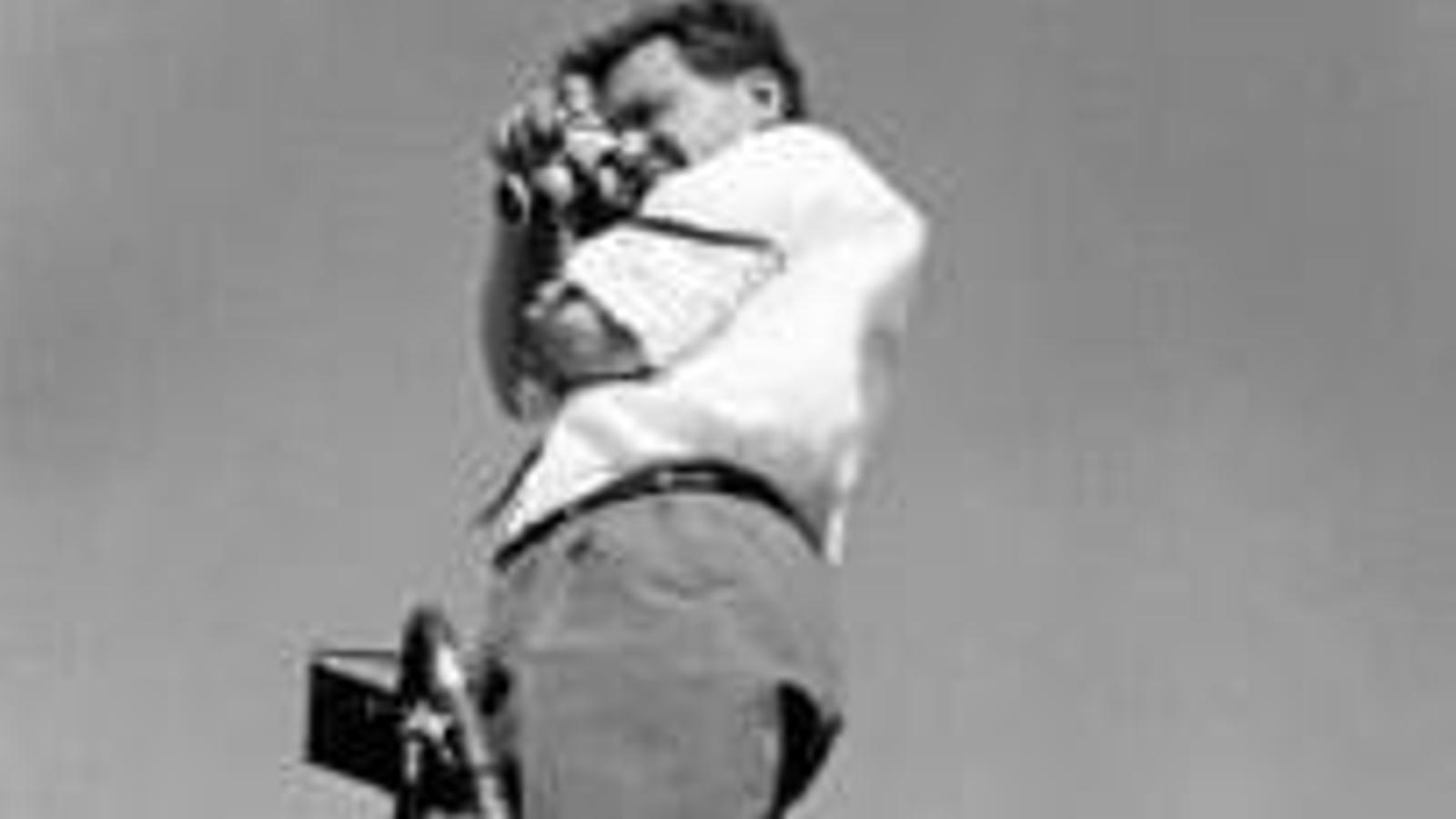 Theodor Hauschild en 1967 en Almizarque, Almería