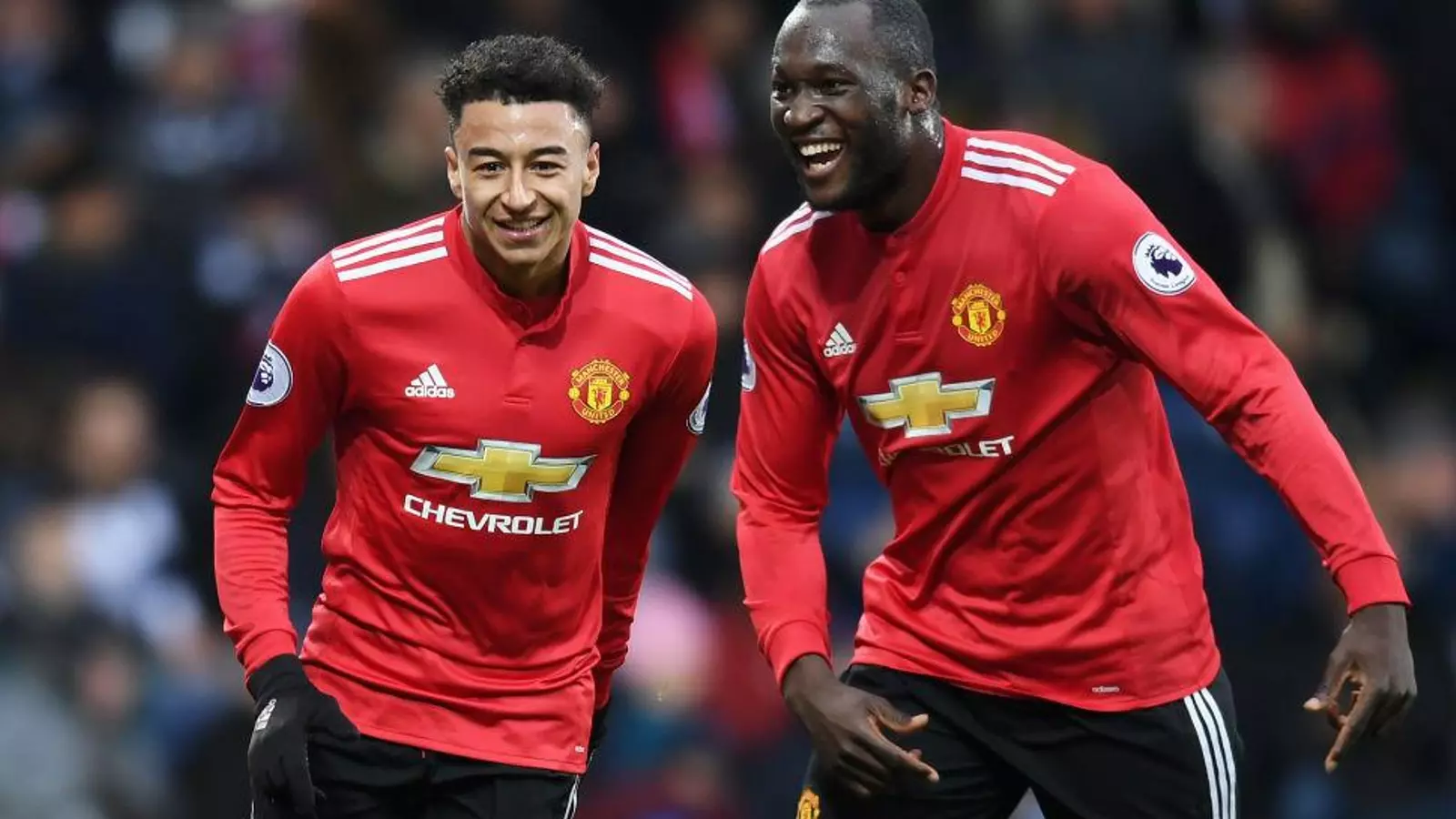 Lingard i Lukaku (Manchester United)