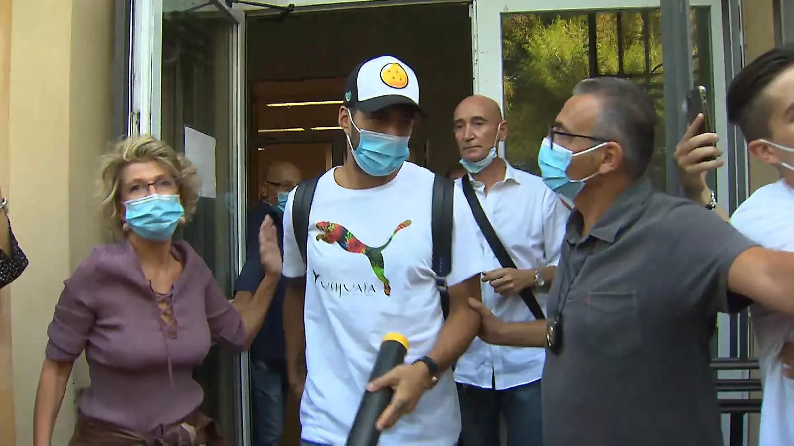 Suárez va fer un viatge llampec a Perusa per fer un examen d’italià.