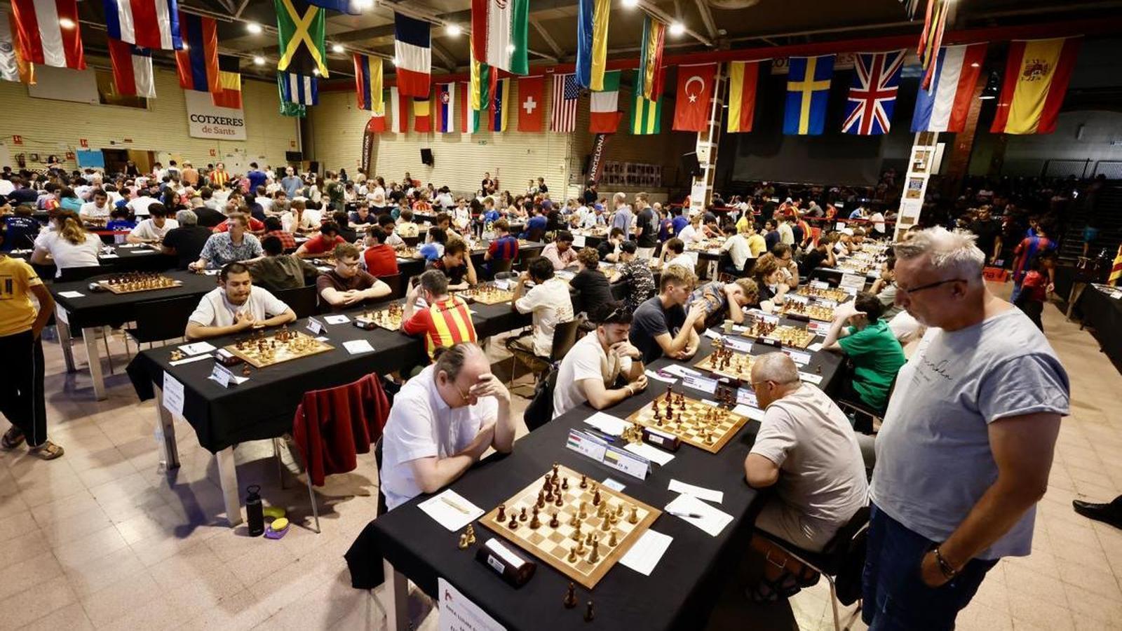 El torneo de ajedrez de Sants no deja de crecer cada temporada