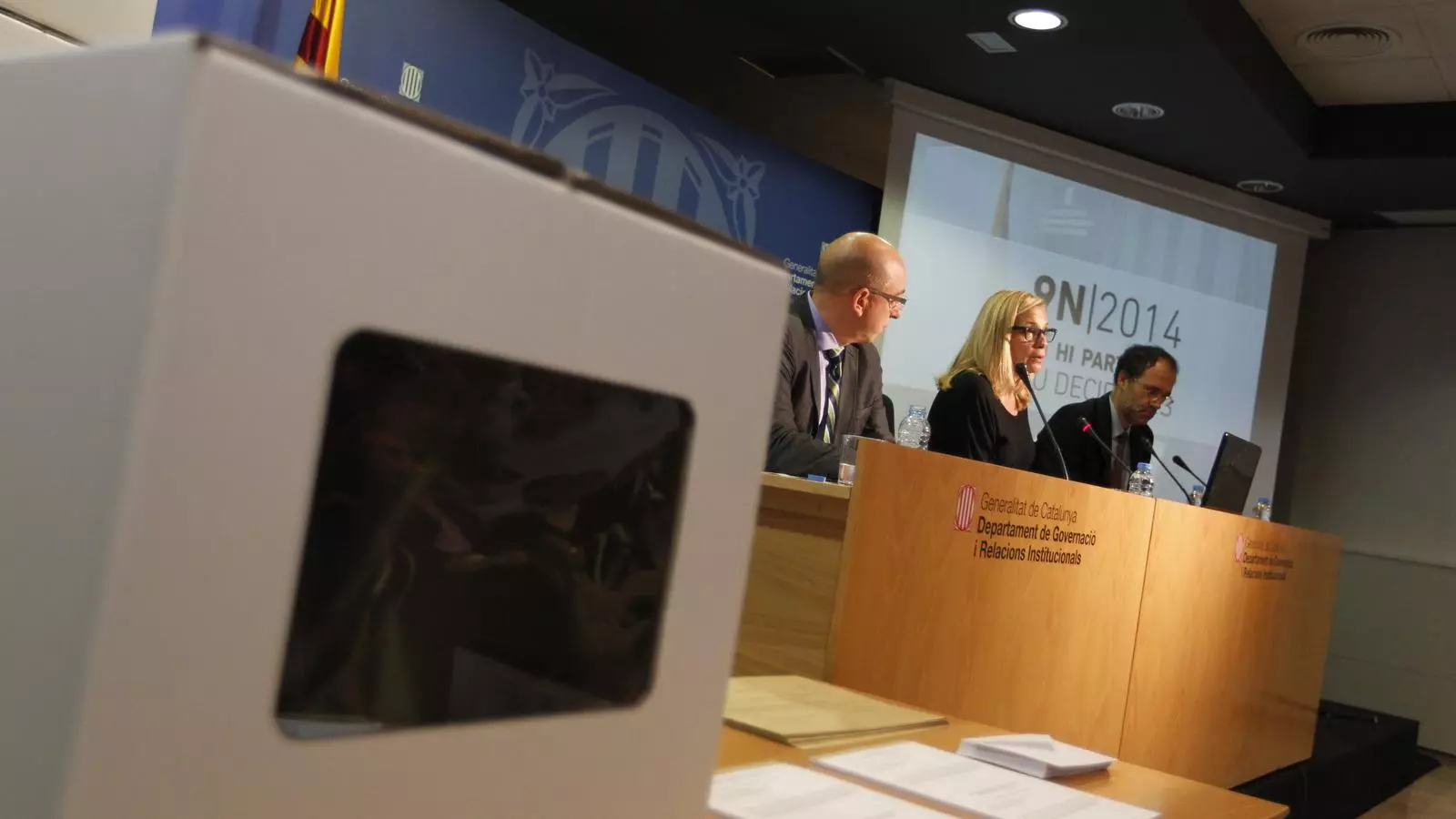 Ortega presenta el dispositiu del nou 9-N