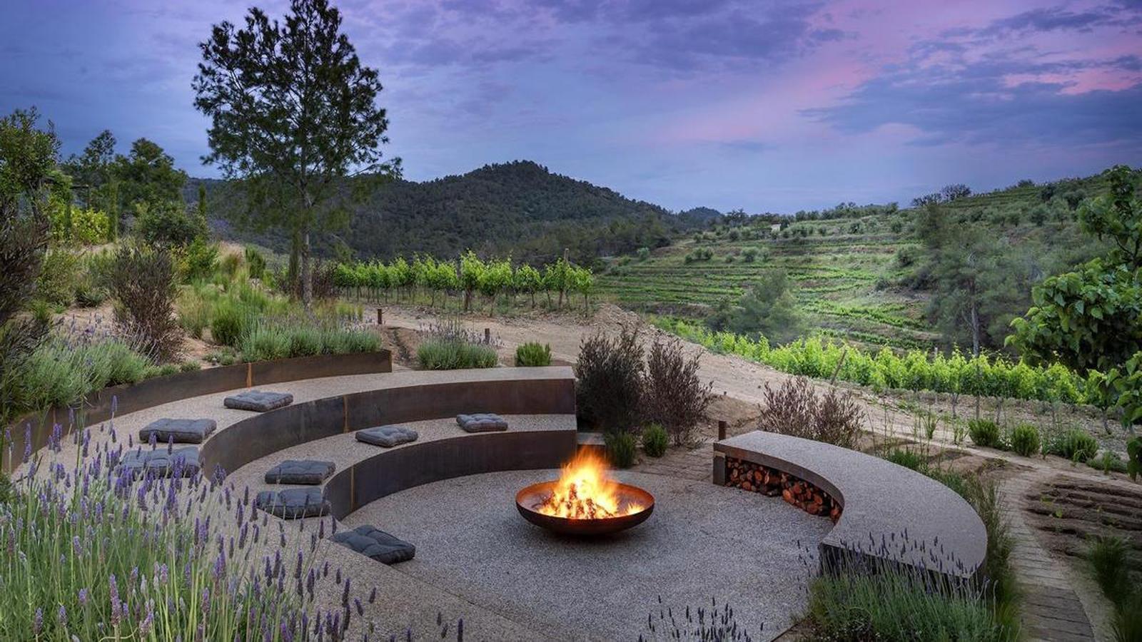 Mas d'en Bruno, in Priorat an optimal place in the Camp de Tarragona to contemplate the eclipse.