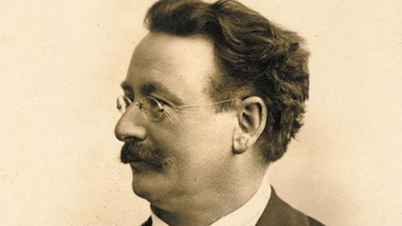 Julius Maggi en una imagen histórica de la marca