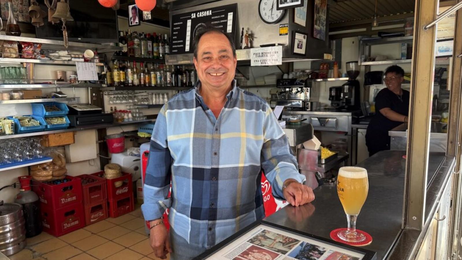 Jordi Sansó, propietari de la Casona Can Jordi