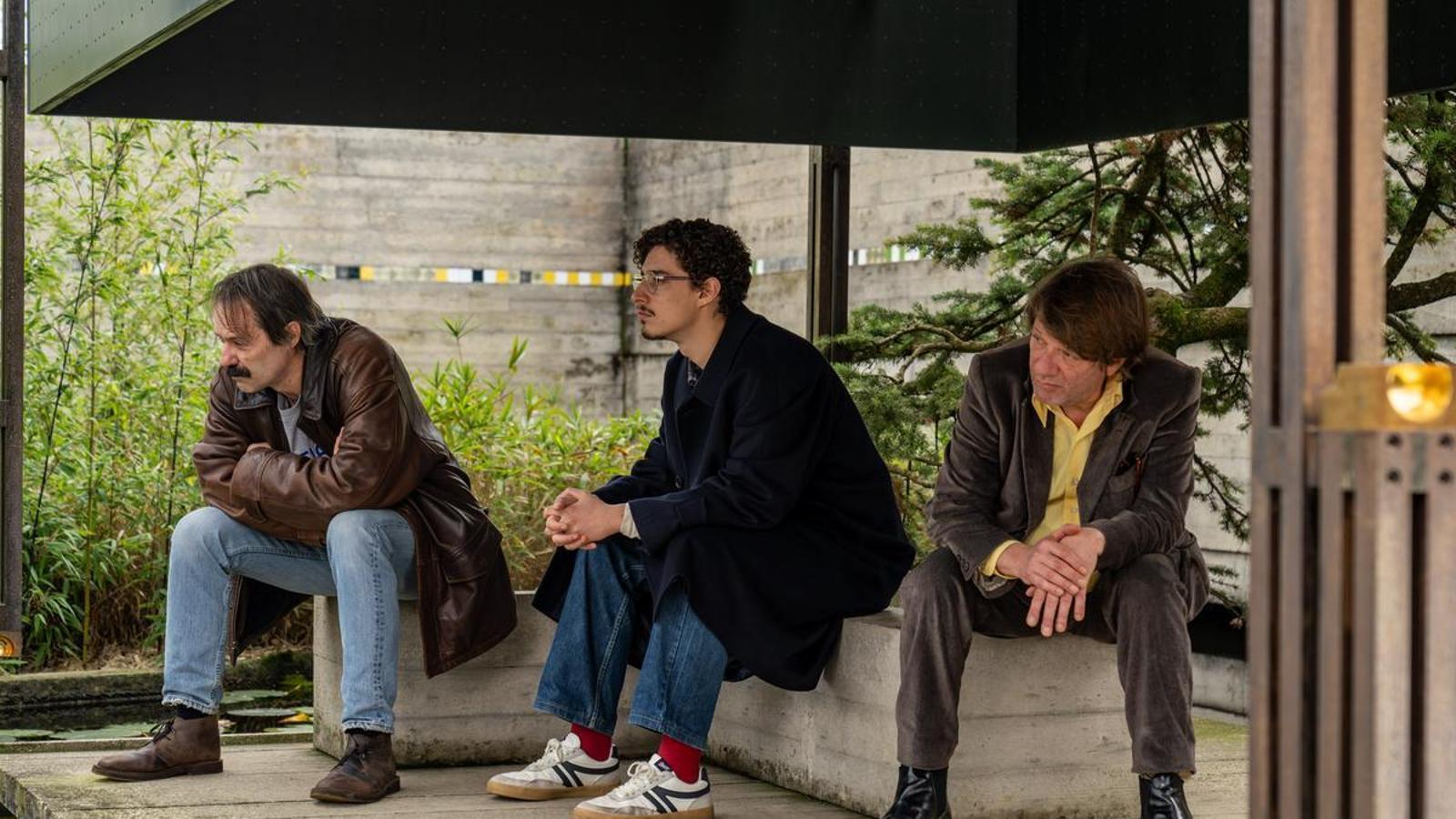 Sergio Romano, Filippo Scotti and Pierpaolo Capovilla in 'The last round in Venice'
