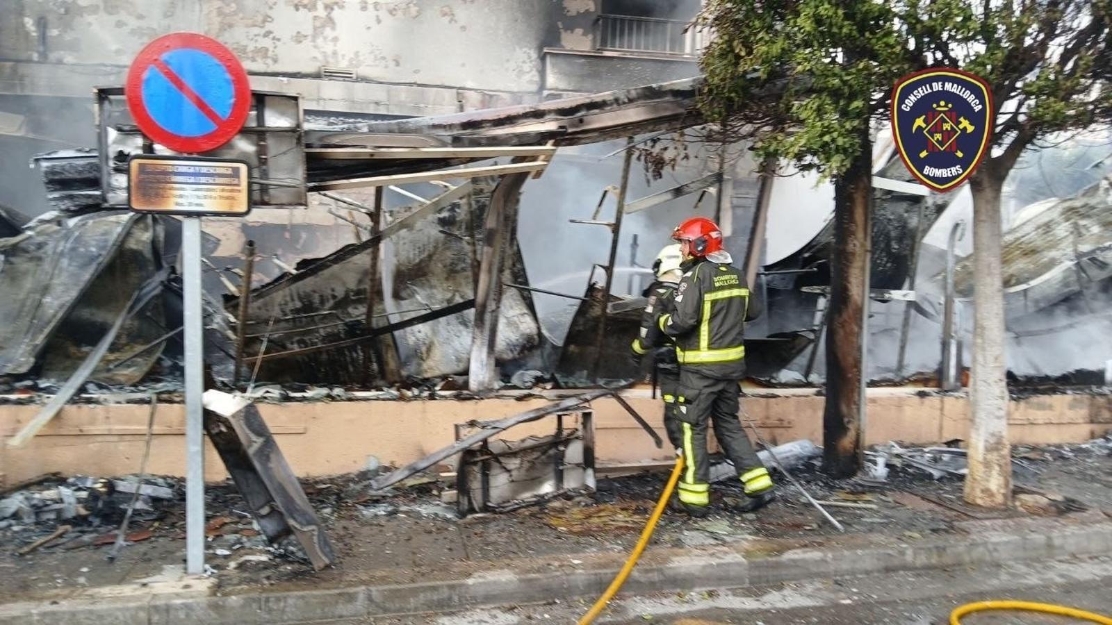 Fire in Can Picafort