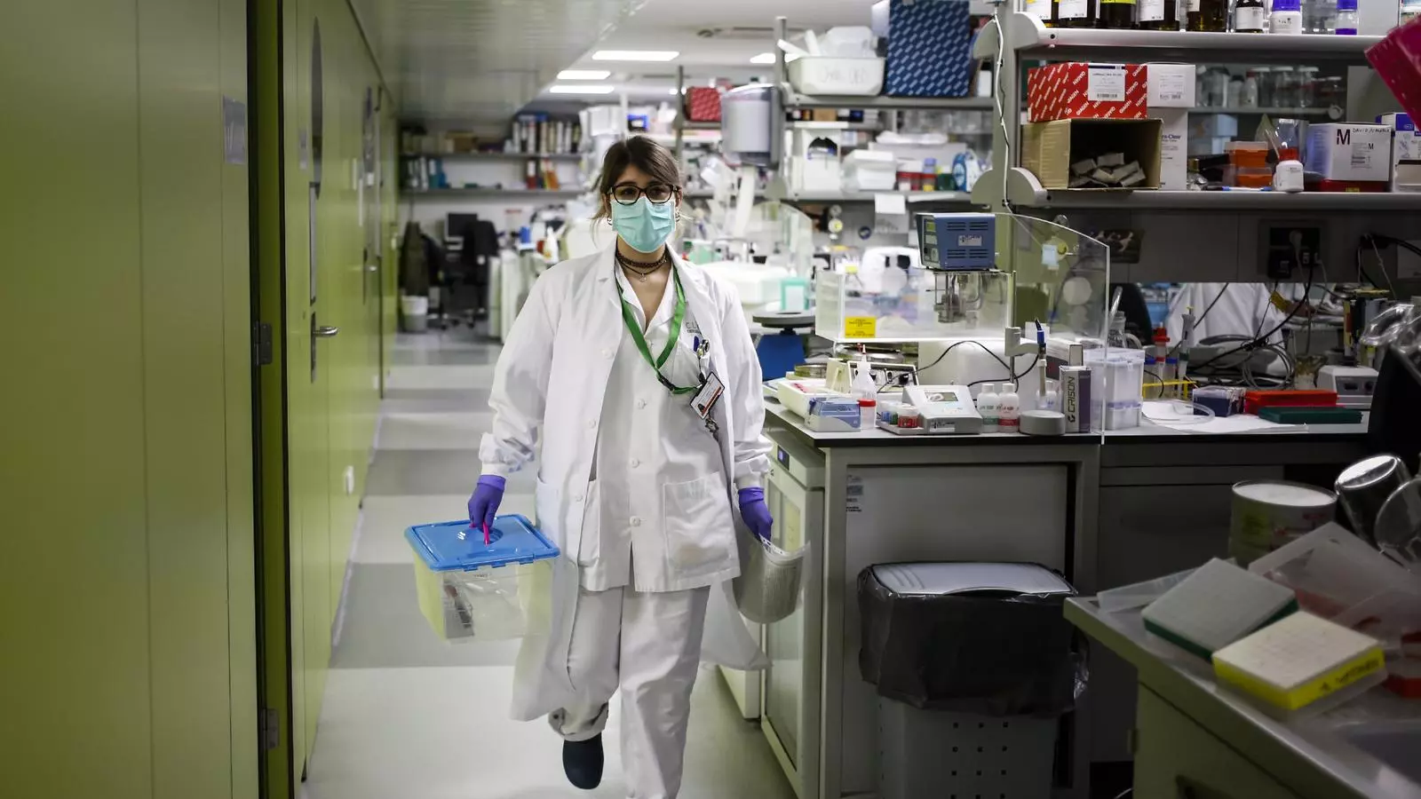 El laboratori de l'Hospital Clínic