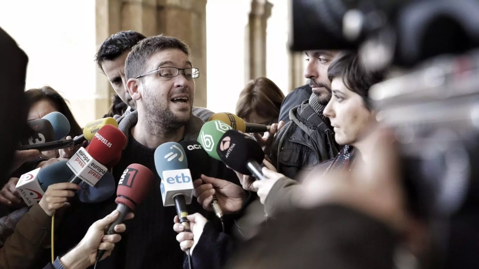 Albano Dante Fachín, aquest dijous davant del Parlament / PERE VIRGILI