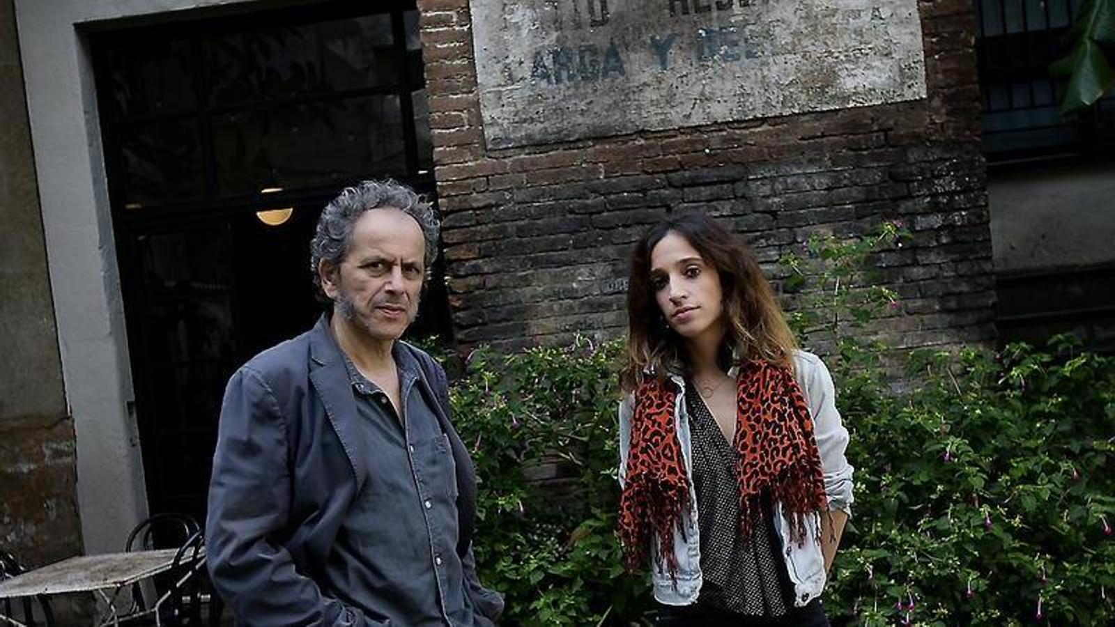 Pascal Comelade i Ivette Nadal a Barcelona.
