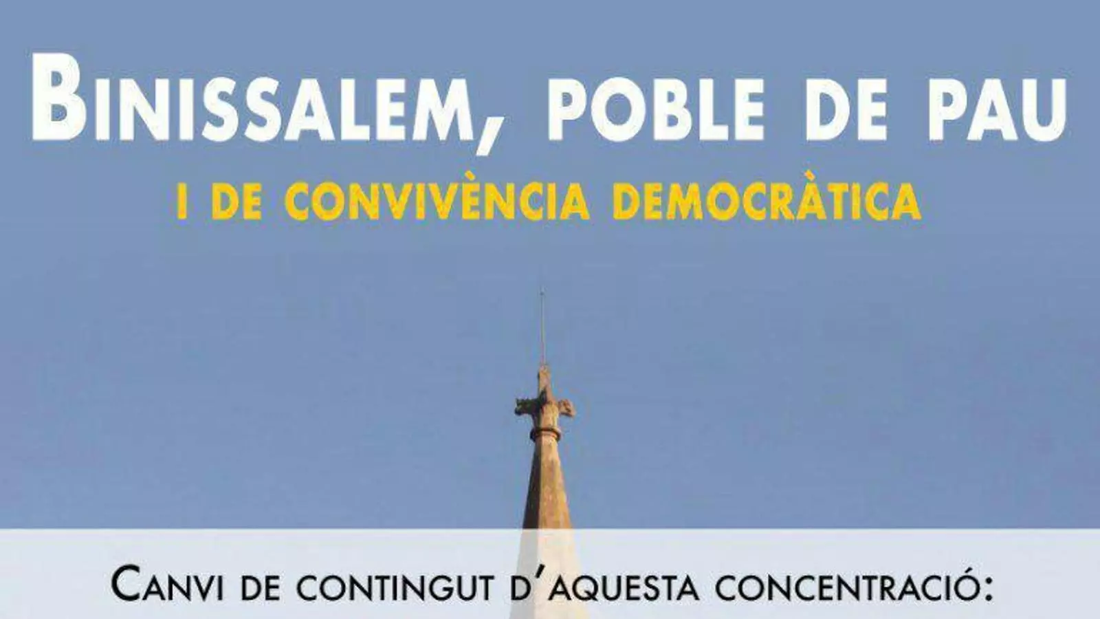 Convoquen una protesta contra la desfilada militar i la jornada espanyolista del 12-O a Binissalem